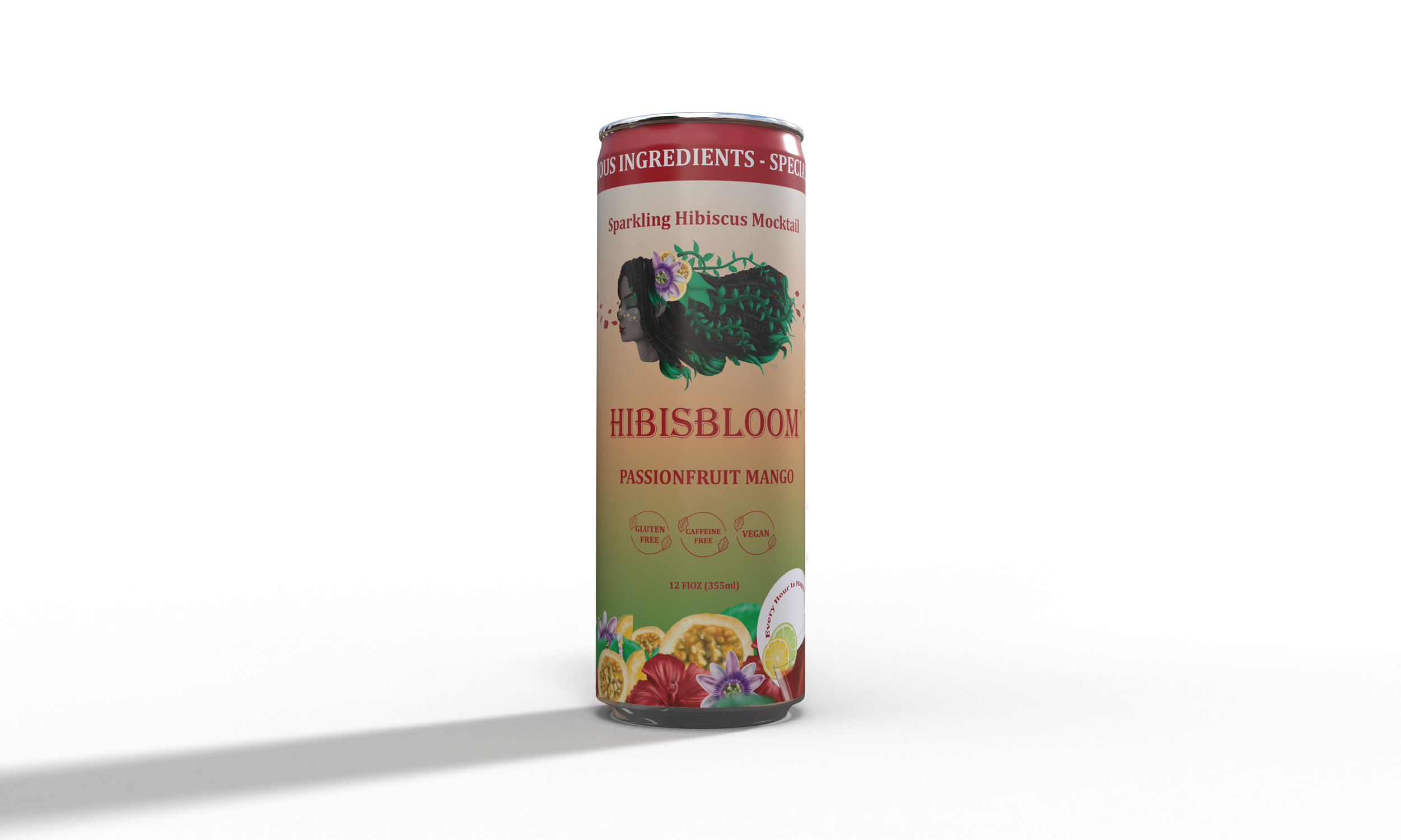 White Hibiscus Sahara Breeze Drink — Hibisbloom drink mixer
